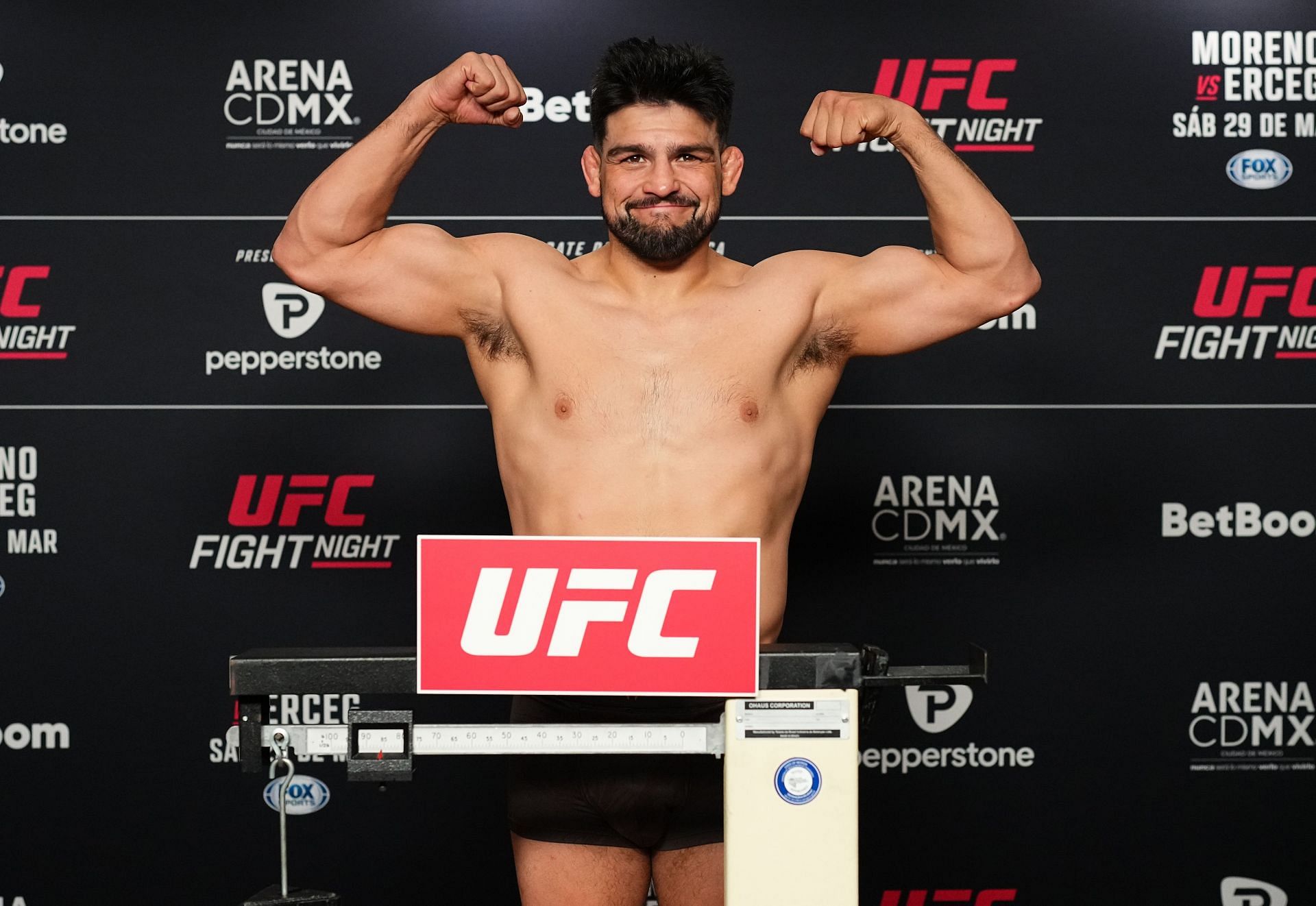 UFC Fight Night: Moreno v Erceg Official Weigh-In